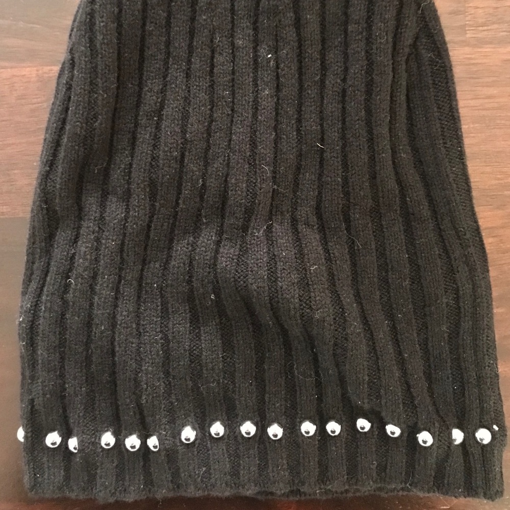 Jonathan Simkhai Cashmere Beanie with Metal Detail